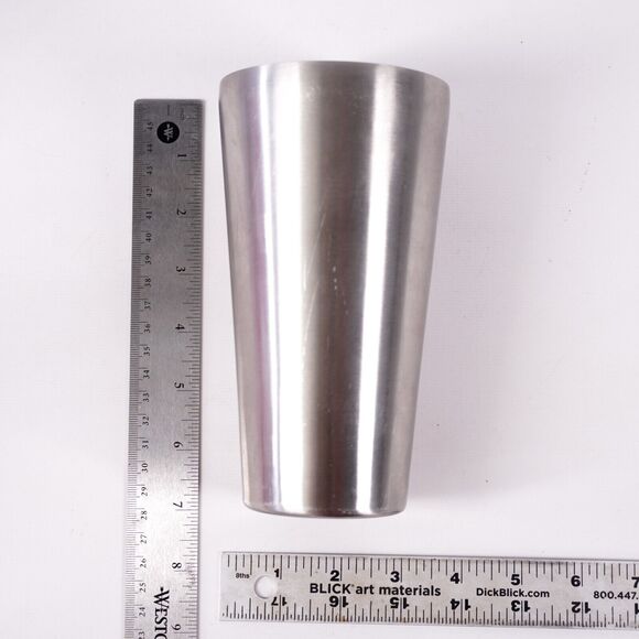 Starbucks Stainless Steel Tumbler 16 Oz Ceramic Coffee Mug Tea Cup No Lid Silver - Picture 7 of 8
